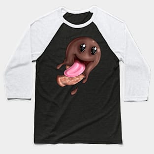 Ice Cream Tongue Baseball T-Shirt
